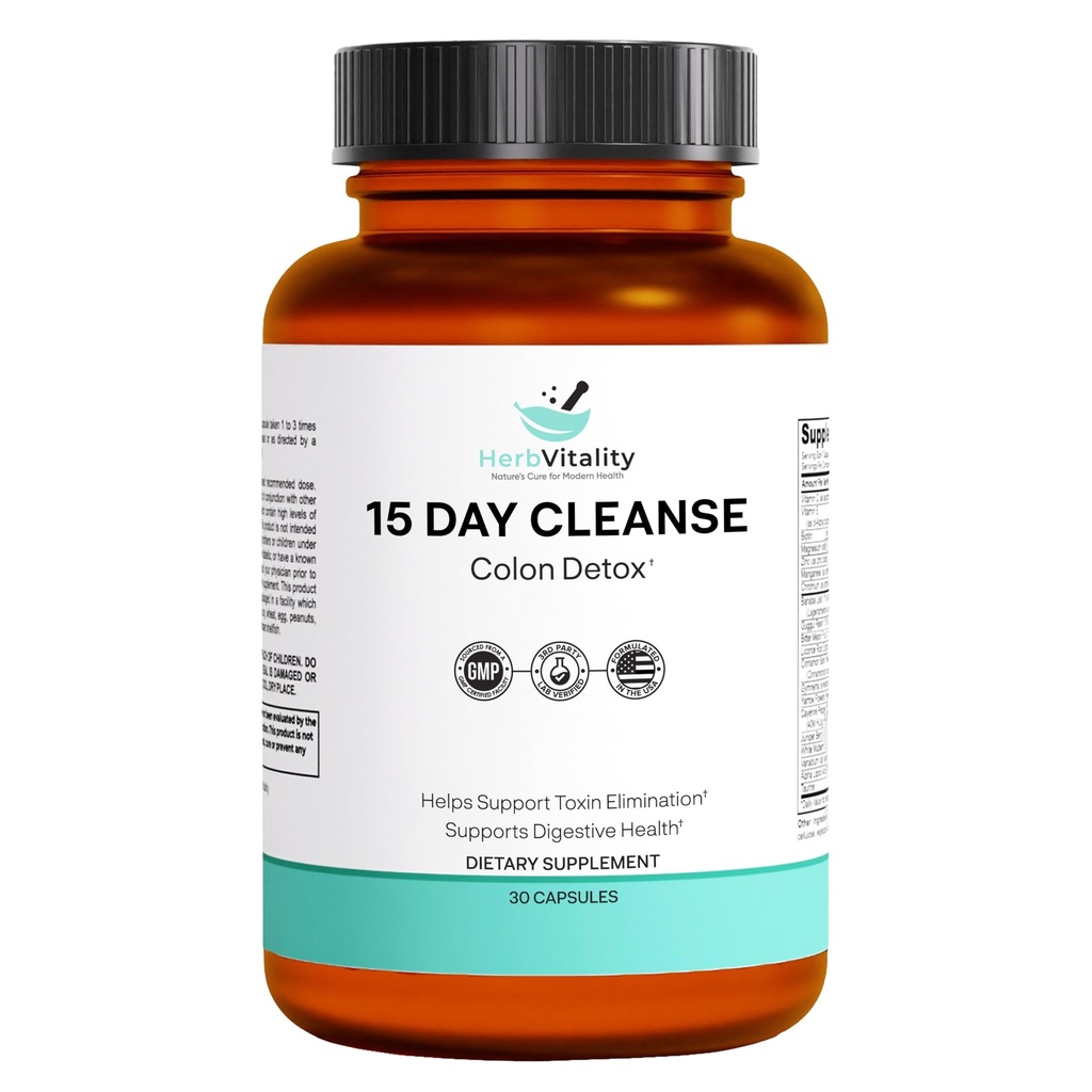 15-päiväinen Colon Cleanse 