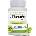 Luonnon Trove L-Theanine 200mg Super Value Size - 365 Kasvissyöjä Kapselit