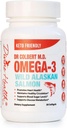 Tohtori Colbertin Wild Alaskan Lohi Omega-3 sisältää luonnollisia lähteitä Omega-3, DHA & EPA - Formulatoima Don Colbert