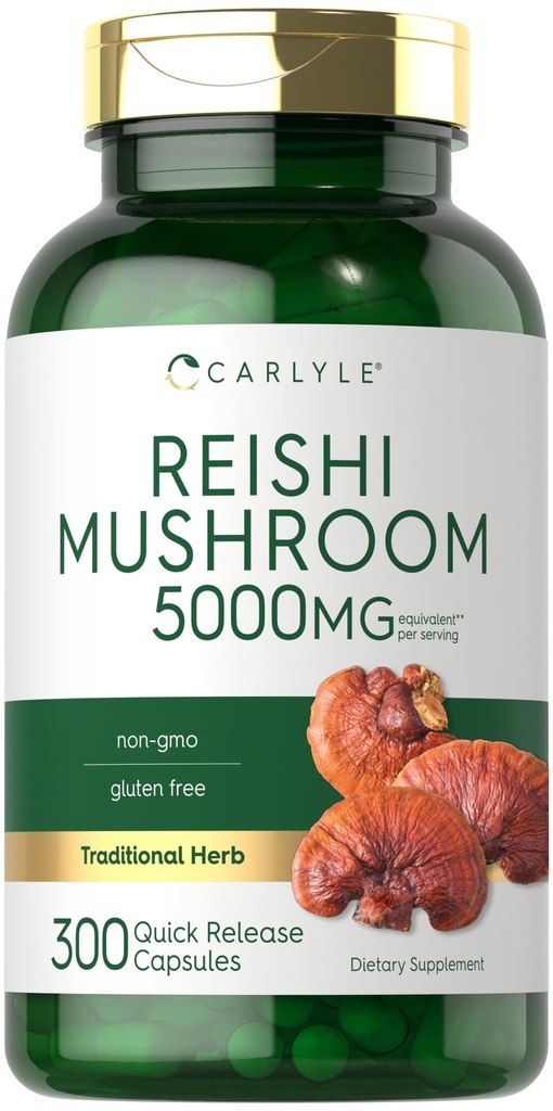 Carlyle Reishi Mushroom Supplement 5000mg 