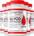 NutraRize (5 pakkaus) Sugar Sync Glyco Optimizer kapselit, Official SugarSync Glyco Optimiser, Sugar Sync Joint Optimizer, Sugar Sync Gluco Cleanse Detox Formula, SugarSync Glycol Arvostelut (300 kapselia)