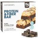 Wonderlim High Fiber Protein Bars, Pörröinen S'more Crisp ... 15g Proteiinia, 8g kuitua...