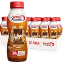 Premier Protein Indulgence Protein Shake, 30g Protein, 3g Sugar, Suolattu Caramel Tryffle, 11,5 fl oz, 12 kpl pakkaus
