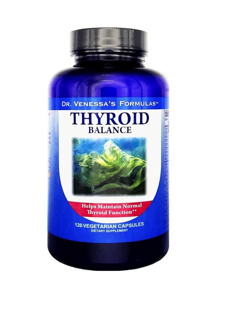 Dr Venessas FormulasTM Thyroid Balance 120 Vegetariska kapslar