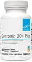 XYMOGEN Quercetin 20× Plus - Quercetin Supplements - Daily Complex med vitamin C, N-Acetyl-L-Cysteine & Nettles - Formulerad för andningsstöd - Vegan & Gluten-Free (60 kapslar)