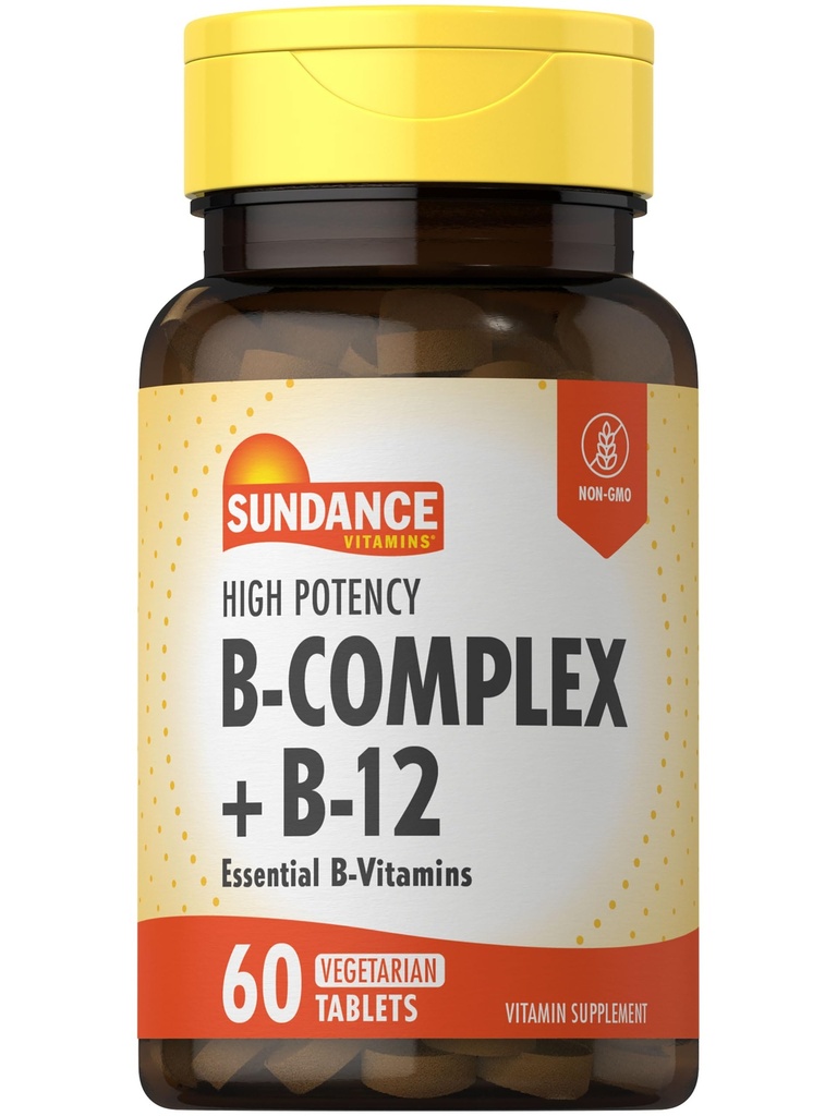 Sundance-vitamiini B-komplex B-12 ... 60 tablettia
