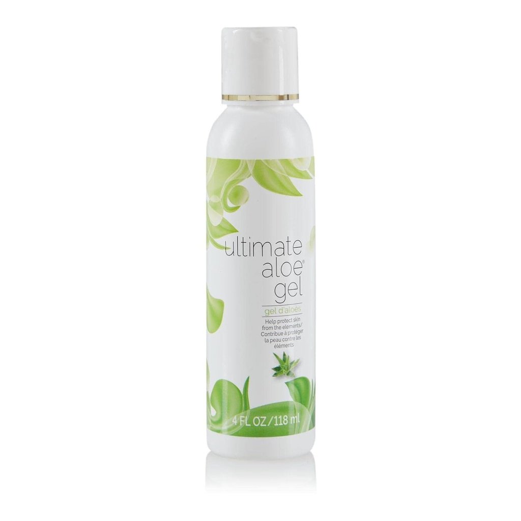 Ultimate Aloe Gel - Innehåller enzymer, aminosyror, vitaminer och mineraler, lindrar solbränna, lindrar torr hud, insektsbitar, irritationer och mindre skrapor, marknadsamerika (4 oz. / 116 ml)