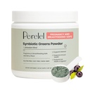 Perel Synbiootti Vihreät Powder, Superfood Blend with Fruits, Vihannekset, Probiootit, Kuitu, Spirulina & Chlorella, Daily Greens Supplement, Soy & Gluten Free, Non GMO, Acai Berry Flavor, 30 Tarjoilu