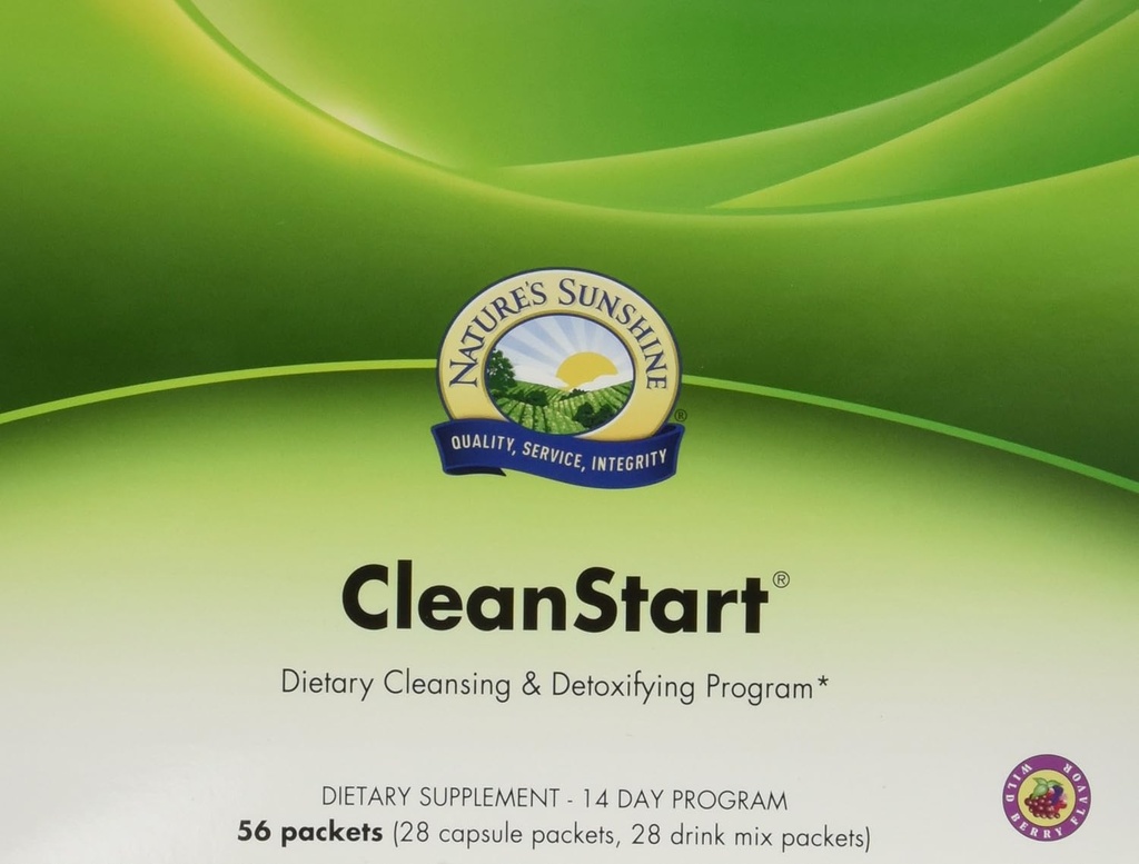 LUONNON SUNSHINE Cleanstart-kapselit, Wildberry, 56