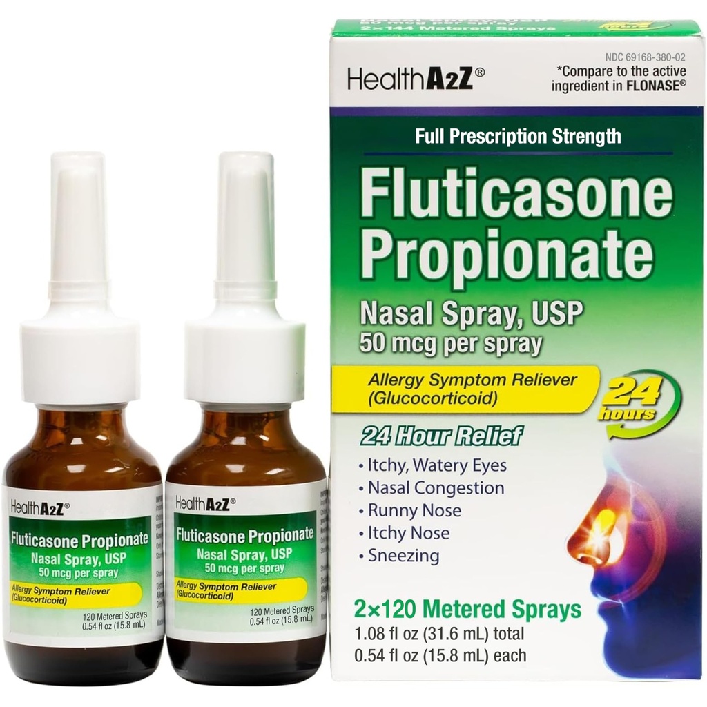 HealthA2Z® Fluticasone Propionate Nenän sumutteet Allery Relief Spray Runny Nenä Runsas Nenä Runsas Runsas Nenä Runsas Nenä Runsas Nenä Runsas Runsas Nenä Runsas Nenä Aivastelu ...