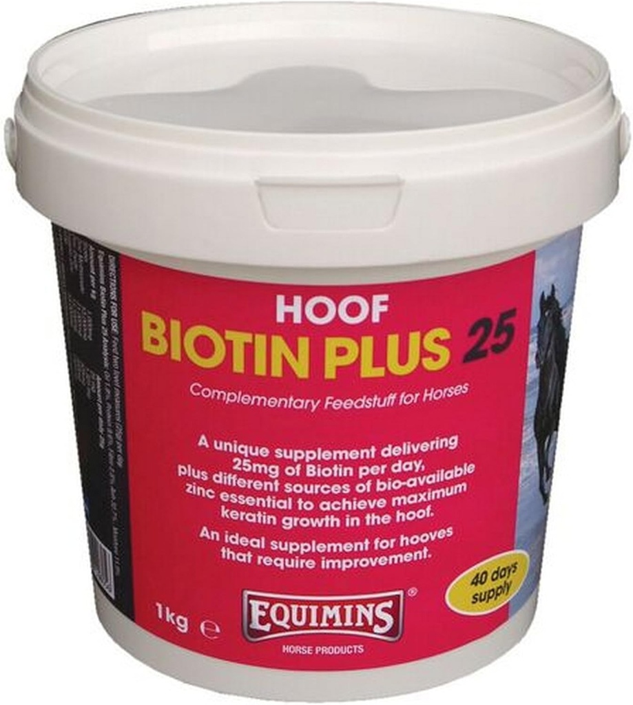 Hästhälsovård Biotin Plus Tub 1kg