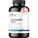 Designs for Health OmegAvail Ultra TG Fish Oil 1200mg - Triglyseride Form Omega 3 Fish Oil Supplement with DHA/EPA - No Fishy Aftertaste (120 Softgels)