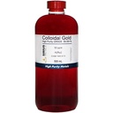 Todellinen kolloidinen kulta 50 ppm - 99,99+% Puhtaus - 500 ml (16,9 Fl Oz) kirkkaassa BPA-vapaassa muovipullossa - valmistettu Yhdysvalloissa