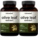 2 Pack Olive Leaf Extract 30000mg, 480 Total Capsules | 40% Active Oleuropein, 50:1 Herbal Equivalent - Rik i polyfenol & Flavonoid Antioxidanter för immun och hjärthälsa - Icke-GMO