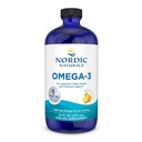 Nordic Naturals Omega-3, Lemon Flavor - 16 oz - 1560 mg Omega-3 - Fish Oil - EPA & DHA - Immuunituki, aivojen ja sydämen terveys, optimaalinen hyvinvointi - ei GMO - 96 Servings
