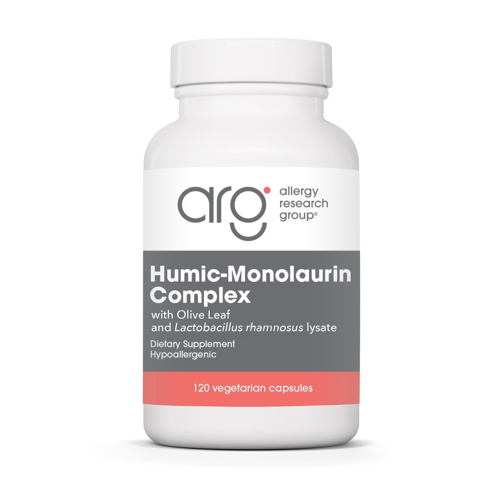 Allergiatutkimusryhmä Humira-Monolaurin Complex - Immunosysteemin tuki, happolisät, Olive Leaf, kasvissyöjä kapselit - 120 Count