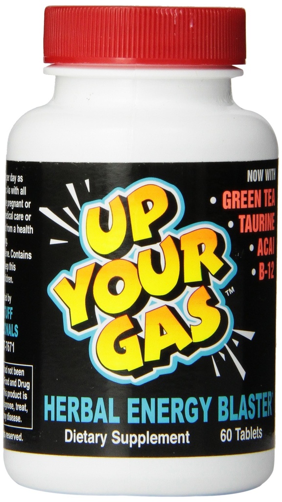 up Your Gas Herbal Energy Blaster Tabletit, 60