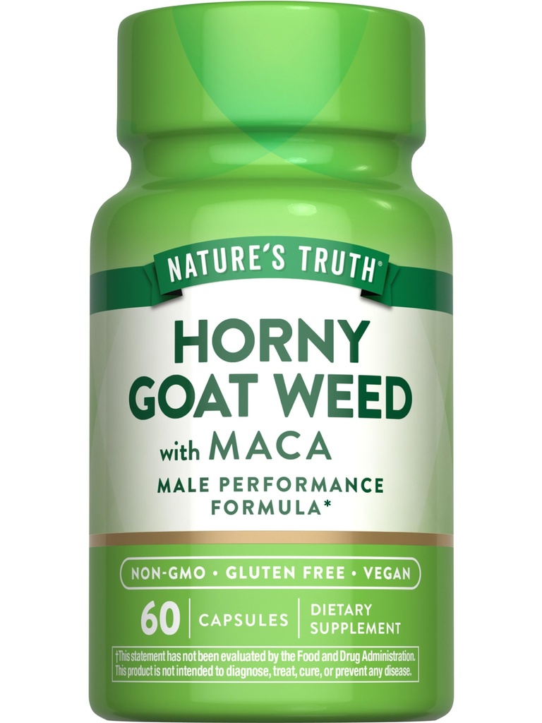 Nature's Truth Horny Goat Weed with Maca 