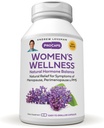 Andrew LESSMAN Naiset. Wellness 60 kapselia - Luonnollisesti lievittää PMS, vaihdevuodet ja perimenopaussi oireet, Soy Isoflavones, EGCG, Karpalo, Parsakaali ja enemmän. Helppo niellä