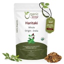 Organic Way Haritaki Whole (Chebulic Myrobalan)