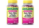 Anexa Spring Valley Extra Strength Biotiini Hiukset, iho ja kynnet Ruokavalion lisäravinteet, 5 000 mikrog, 120 pistettä (Pakkaus 2), 240 pistettä (pakkaus 1)