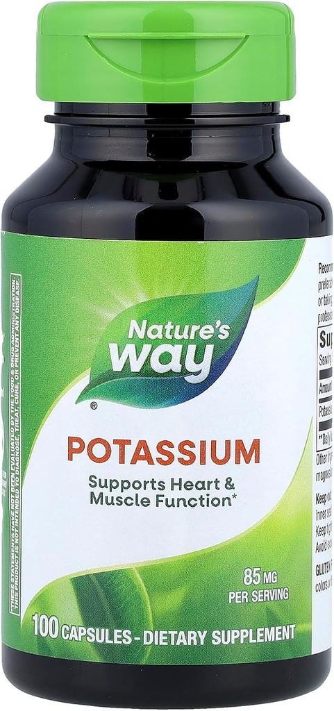 Natures Way Kalium Chelate Complex - 100 kapselia