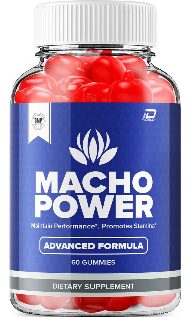 Macho Power Gummies miesten MachoPower Mies Gummies Kaikki luonnolliset täydennysosa, Power Macho Gummies Arvostelut (1 Pack - 60 Gummies)