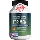 Natttid Lean Burner för Män Avancerad Sömn Supplement Vitamin D Night Burner & Anabolic Recovery, Natursömnhjälp med Magnesium, Ashwaganda (1)