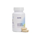 Nouel | Hud + Lever + immunitetsstöd | Återställningstillägg för att dricka | Milk Thistle, NAC, Hyaluronic Acid, CoQ10, Biotin, Antioxidanter | 40 kapslar