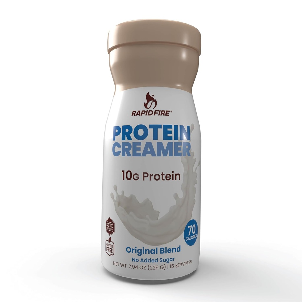 Protein Creamer, alkuperäinen Blend, Keto Friendly, 10g proteiinia vitamiineja ja kivennäisaineita, 15 tarjoiluja, lisätä aineenvaihduntaa ja lisätä energiaa, Multi
