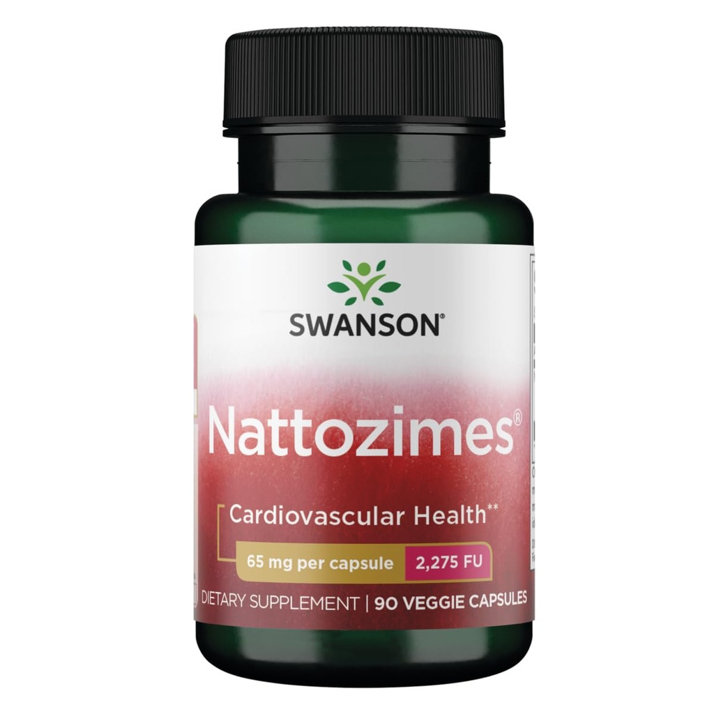 Swanson Nattozimes 65 Milligrammaa/2275 Fu 90 Veg kapselia Enzyme