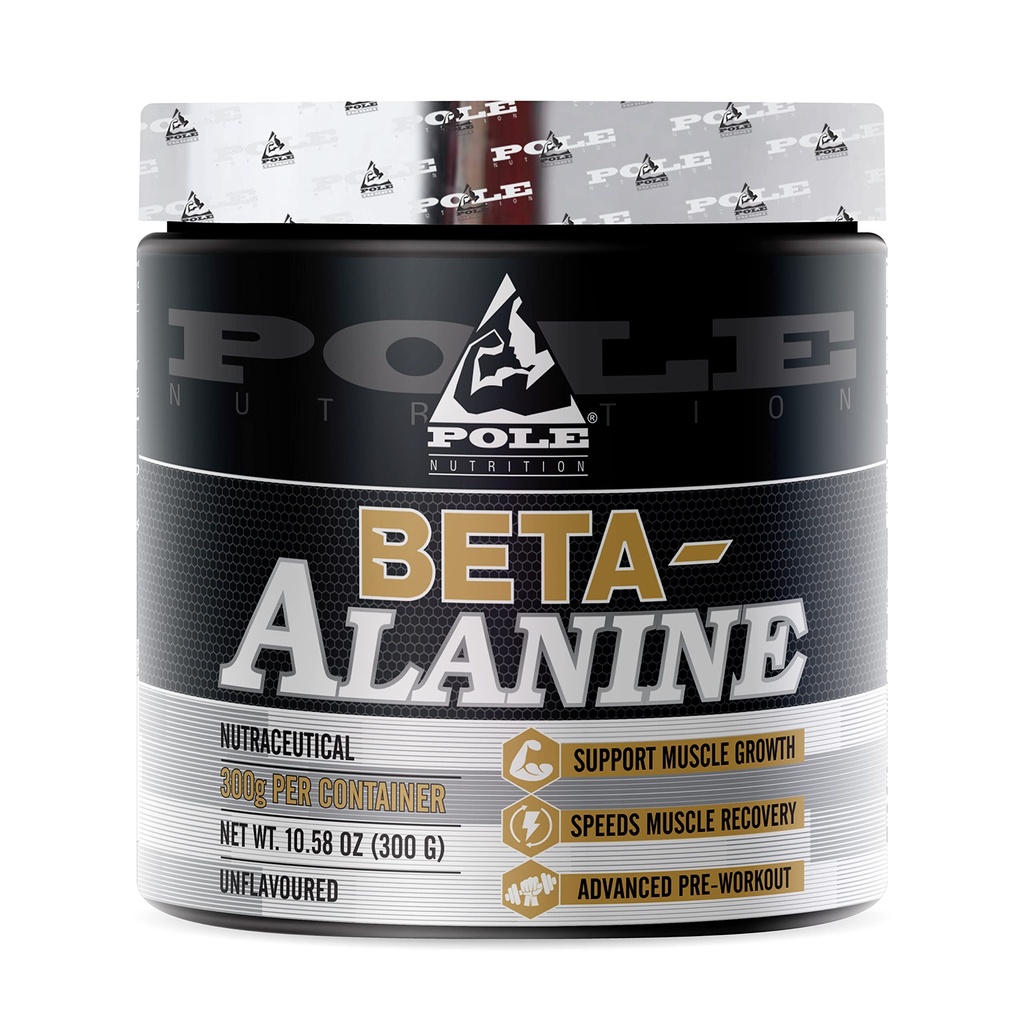 Pole Nutrition Beta-Alanine Mauton, 300 Gram, 75 Tarjoilu