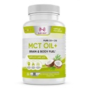 Keto MCT Oil Kapselit C8 & C10 - Nopeasti toimivat Ketosis Brain & Body Fuel for Women and Men - Kaikki luonnolliset, ei-GMO, valmistettu Yhdysvalloissa (1-kuukautinen toimitus)