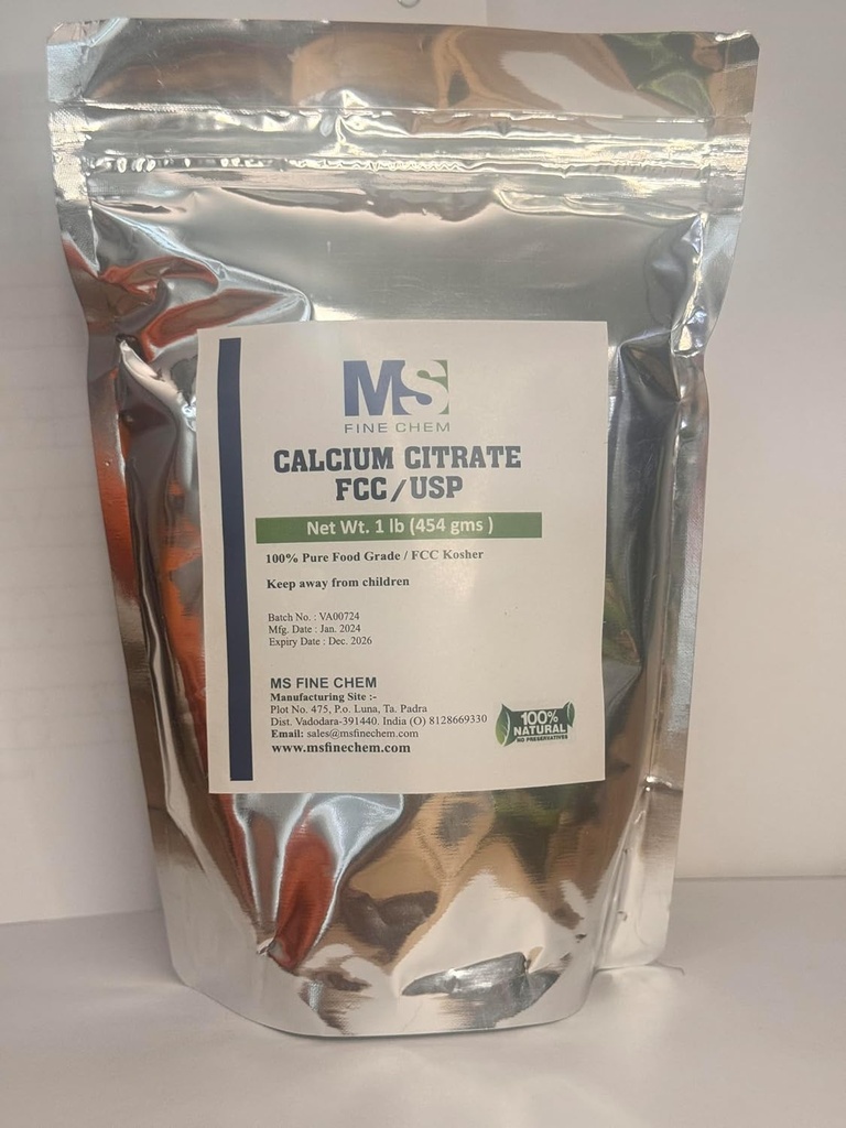 Kalsiumsilikaattijauhe - kalsiumsilikaattilisä, kalsiumsilikaatti 1000 mg - Gluteeniton, 4500 mg (1000 mg kalsiumia) per annos - 1 lb
