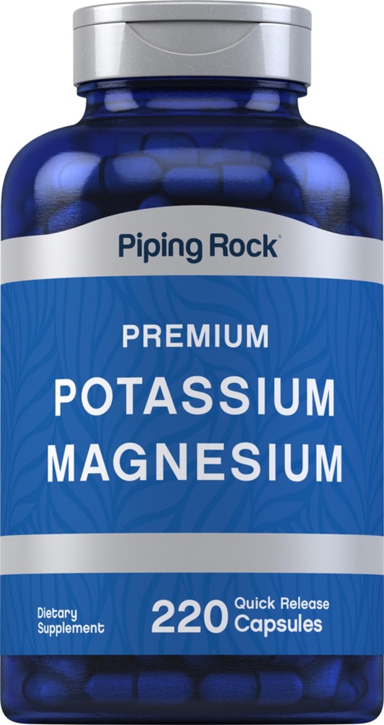 Piping Rock Kalium Magnesium Supplement 