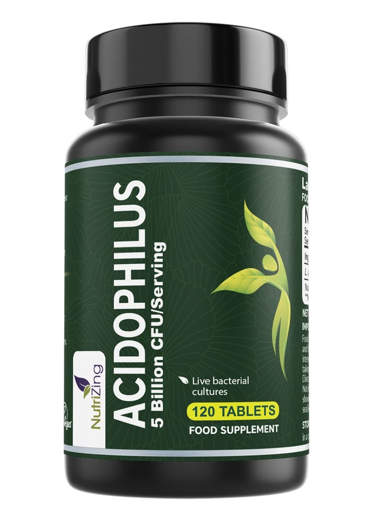 NutriZing High Strength Lactobacillus Acidophilus 5bn PMY/Serving