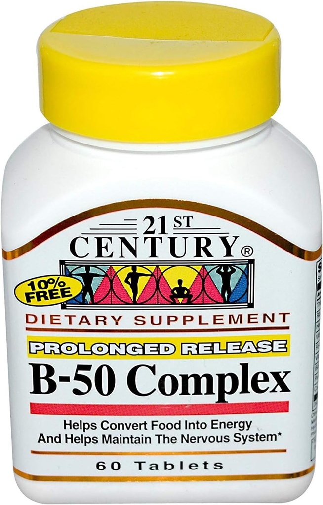 VIT B- 50 Complex Pr- välilehdet