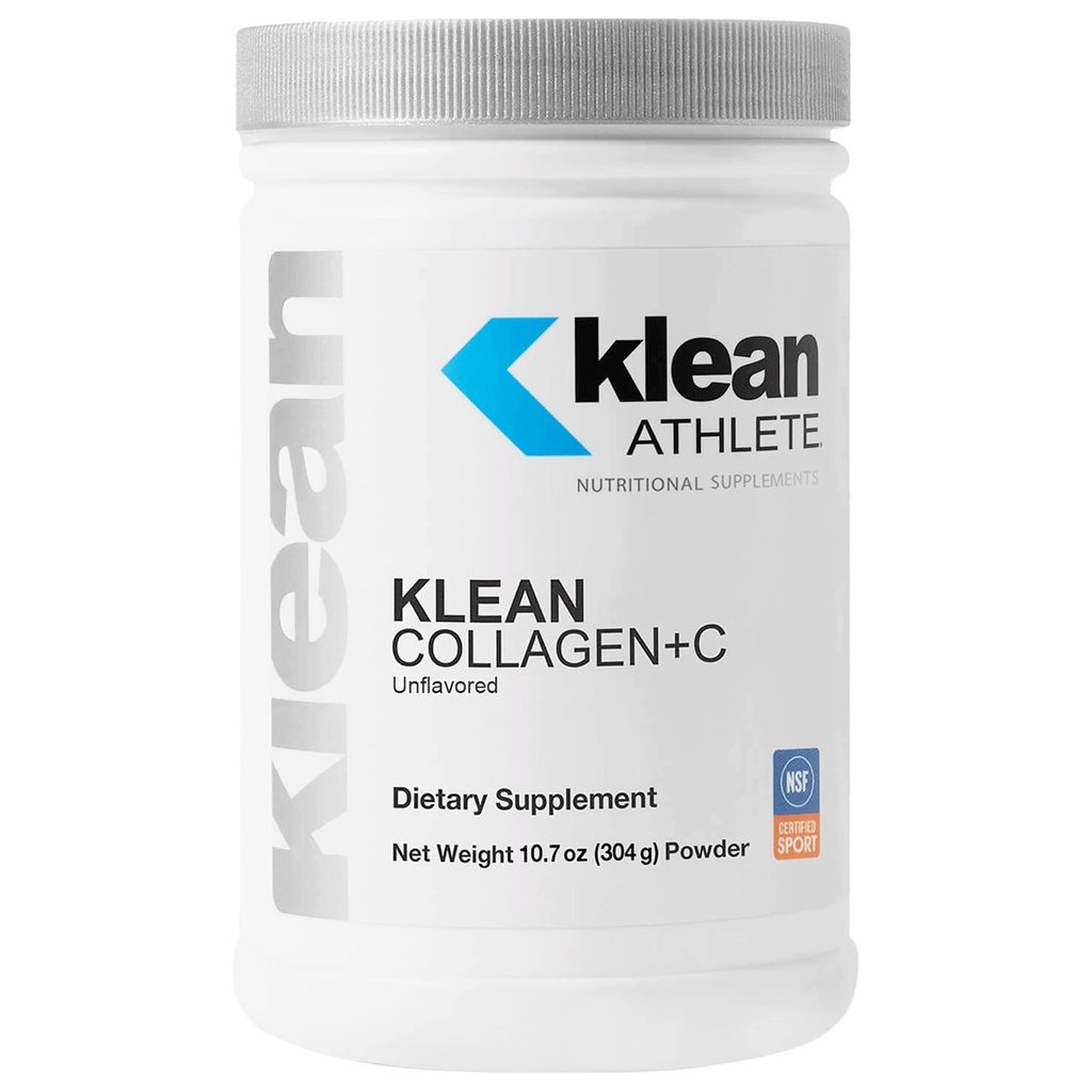 Klean Atlete Klean Collagen+C Collagen Peptides kanssa C-vitamiinin nivel- ja Connective Tissue Support 10,7 Ounces ...