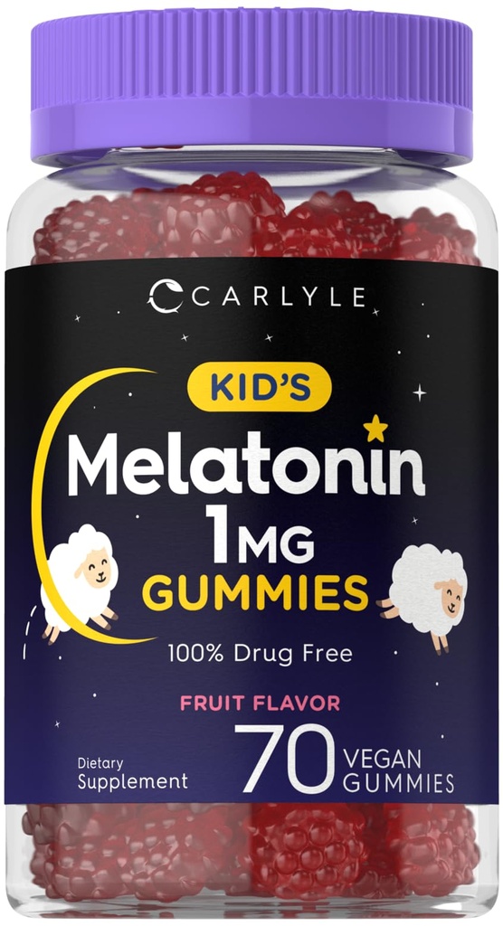 Carlyle Kids Melatoniini Gummies 