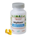 Quantum Health MigShield Magnesium Supplement med Riboflavin & CoQ10 hjälper till att främja korrekt funktion av hjärnhjärta och muskler dagliga näringsämnen för kvinnor och män - 60 tabletter
