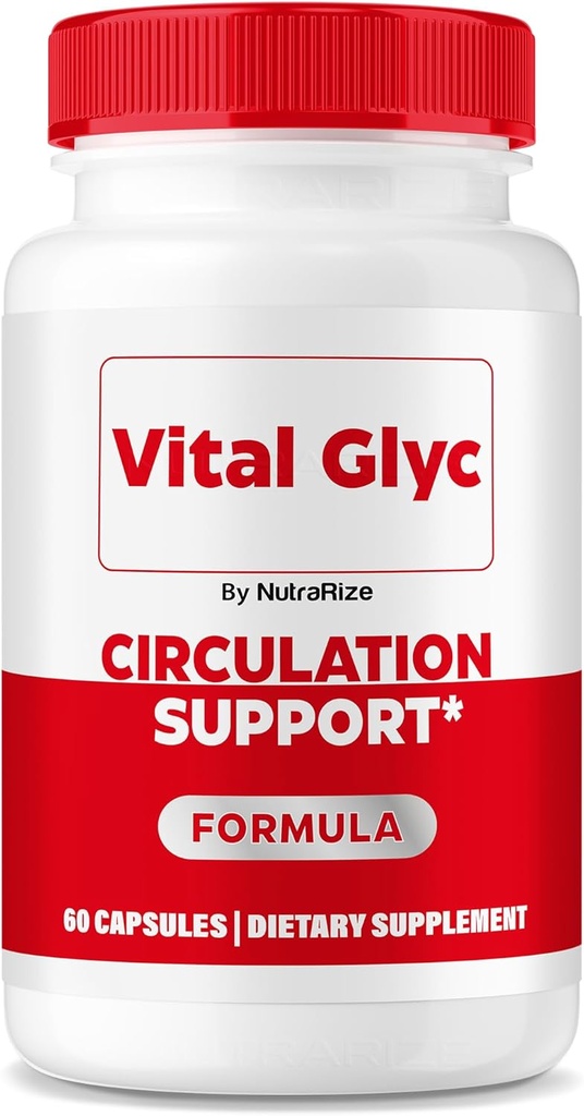 Vital Glyc kapselit - Virallinen veren tuki Formula, Vital Glyc Verialus puhdistaa, Vital Glyc Glyco Optimizer pillereitä, tukee yleistä terveyttä ja hyvinvointia, Vital Glyc jauhe (60 kapselia)