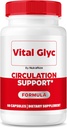 Vital Glyc kapselit - Virallinen veren tuki Formula, Vital Glyc Verialus puhdistaa, Vital Glyc Glyco Optimizer pillereitä, tukee yleistä terveyttä ja hyvinvointia, Vital Glyc jauhe (60 kapselia)