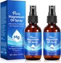 Generic Pure Magnesium Oil Spray jalat, Uutinen Magnesium pullo, nopea imeytyminen, Unclog huokoset, täydellinen urheiluun, sininen 2kpl