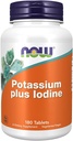 NU FOODS Potassium Plus Iodine180 Tabs, 180 CT