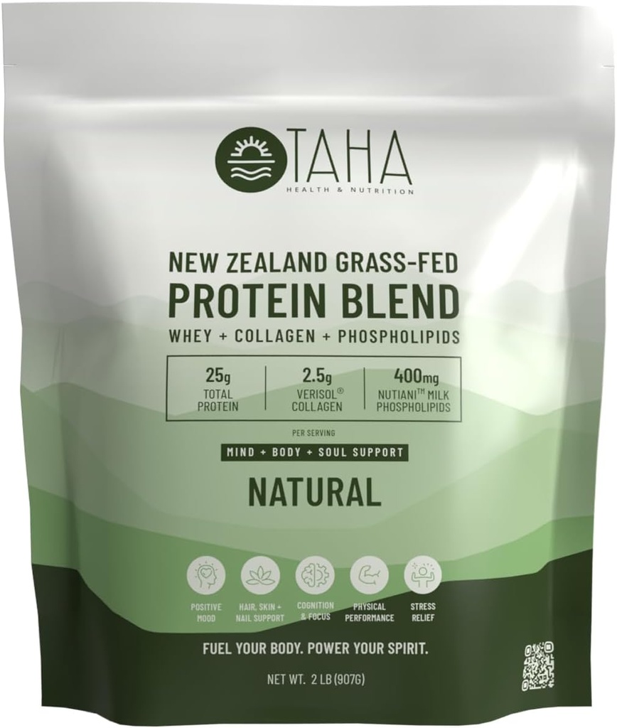 Taha Health & Nutrition Mind + Body Protein Blend 