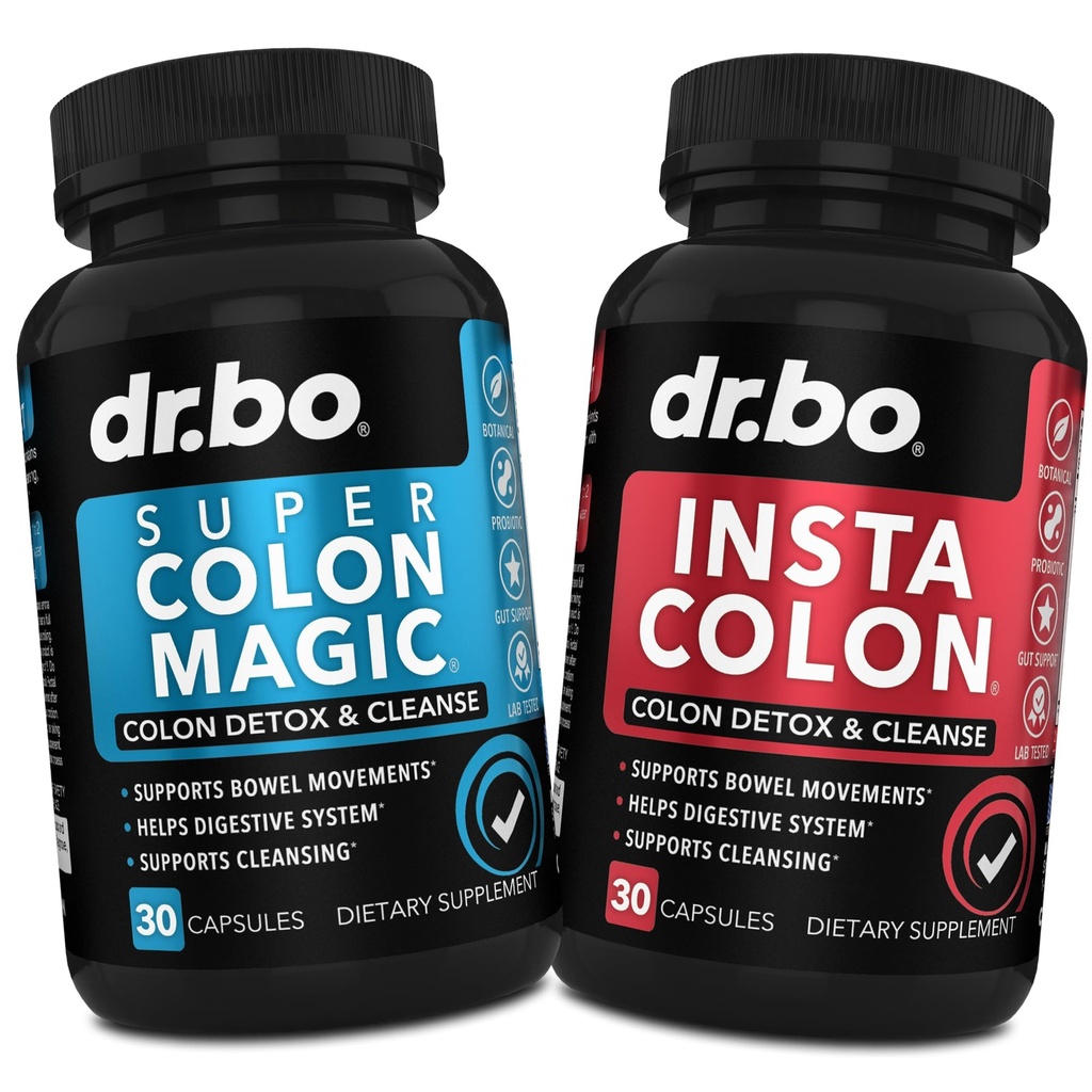 Colon Cleanser Detox täydentää kapselit - 15 päivää Colon Cleanse pillereitä & Probiootti luonnon kasviperäisten puhdistus - Päivittäinen Bowel liike täydentää suoliston vatsan turvotus Ruoansulatuskanavan tuki