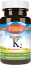 Carlson Labs K2- 7 45 MCG Mineral Supplement Softgels, 90