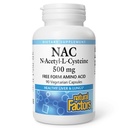 Natural Factors N-Acetyl-L-Cysteine 500 mg - Tukee terveitä maksaa ja keuhkot - antioksidantti tuki täydentää immuunijärjestelmän terveys - 90 kasvissyöjä kapselit (90 palvelinta)