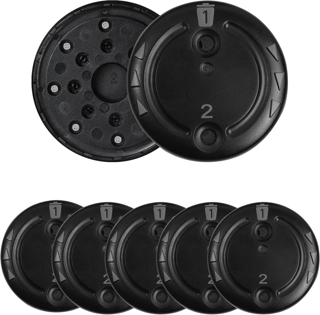 5 pakkausta (40 kpl) Unitron Wax Guards Cerushield Disk v2.0 098-0445 for fonak, kuuloapu tarvikkeet Wax suodattimet, Phonak kuulolaite Suodattimet Vaha Guard