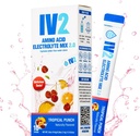 IV2-Zero Sokeri Aminohappo Hydraation Powder I Elektrolyytti juoma Mix I Essential Vitamiineja I Vegan, ei-GMO, Gluteeniton I Next Level Hydration (10 kreivi)
